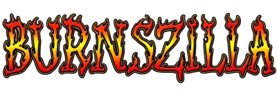 Burnszilla, the original flame logo from 2004